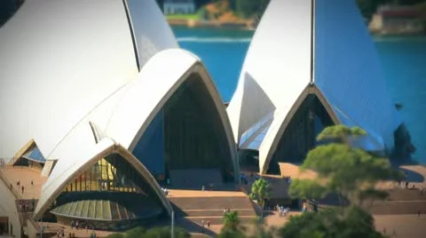 Sydney Opera House Timelapse Tilt-Shift