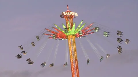 Oktoberfest Flying Swing Carousel