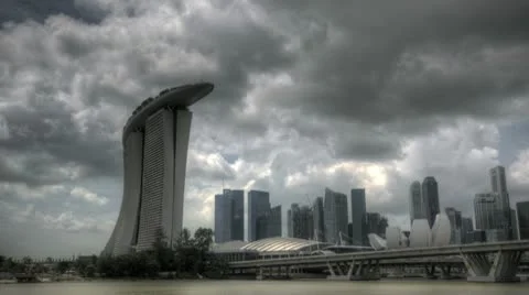 Singapore Marina Bay Entrance