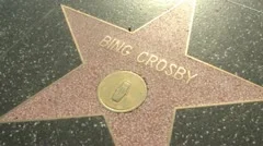 Walk Of Fame Bing Crosby And Roseanne