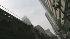 Elevated Train In Chicago
