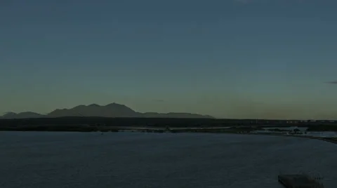 Timelapse Leaving Port Kralendijk Bonaire At Sunset