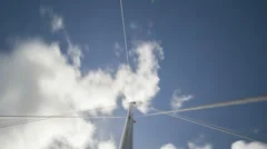 Time Lapse Sailing Through Clouds Bonaire