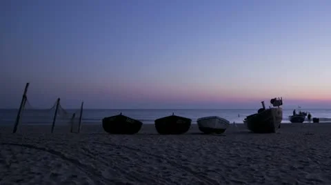 Boats On The Beach
