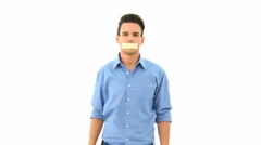 Man Not Allowed To Speak