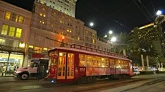 Timelapse Trolley Stop