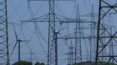 Wind Turbine And Power Lines