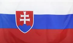 Slovakia Flag Real Fabric