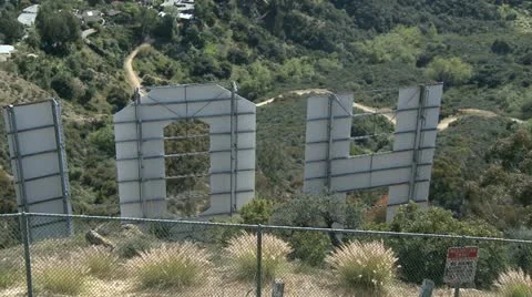 Back Of Hollywood Sign