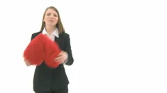 Woman Throws Heart Away