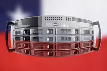Server Country Concept with Flag of Chile