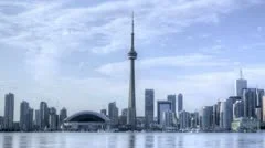 Timelapse Toronto Skyline Hdr