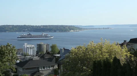 Seattle Container Ship