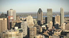 Montreal Skyline Timelapse