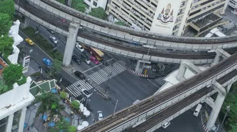 Timelapse Bangkok Traffic