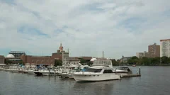 Time Lapse Boston Cambridge Marina