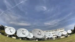 Time Lapse Satellite Dishes