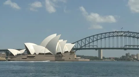Sydney Opera And Harbor Bridge