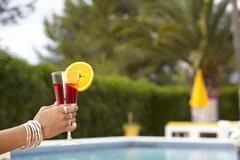 Cocktail At The Pool