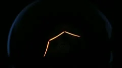 Lightbulb Glowing Blue Outline