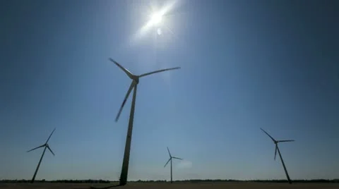 Timelapse Wind Turbines