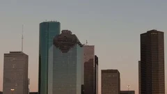 Houston Time Lapse Close Up Twilight To Night