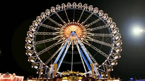 Ferry Wheel Timelapse Oktoberfest
