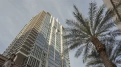 4K Time Lapse Zoom Out Shadow Skyscraper Phoenix