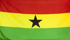 Ghana Flag Real Fabric