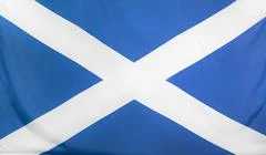 Scotland Flag Real Fabric
