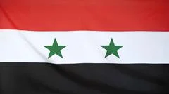 Syria Flag Real Fabric
