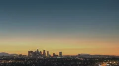Los Angeles Skyline Sunrise