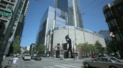 Hammering Man In Front Of The Seattle Art Museum