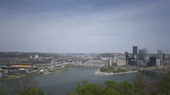 4K Pittsburgh Skyline Timelapse