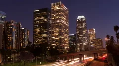 4K Timelapse Los Angeles Rush Hour