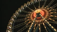 Big Ferry Wheel At Night