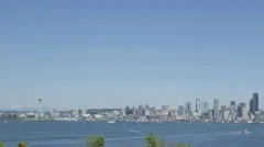 Seattle Skyline Harbor Bay
