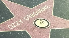 Walk Of Fame Ozzy Osbourne