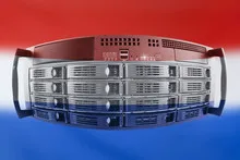 Server Country Concept with Flag of Netherlands